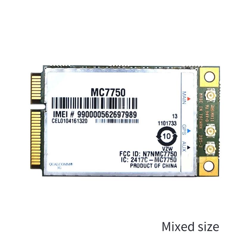 PCIe Laptop Adapter 3G 4G-Modul MC7750 CDMA Trådløst Wifi-kort Understøtter Modem - 3G-CDMA, 3G-HSPA, 4G-LTE