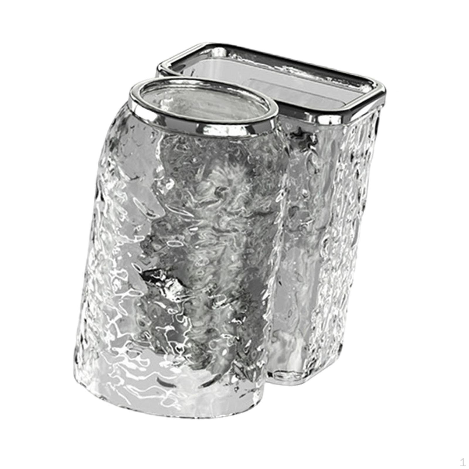 

Держатель для зубных щеток для ванной комнаты с набором чашек, многофункциональный, экономящий пространство в скандинавском стиле 1 cup Gray