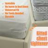 4Pcs Universal Bedsheet Corner Tightener Clips Invisible Bedspread Secure Holder Non-Slip Sheet Holders Secure Bed Sheets Set