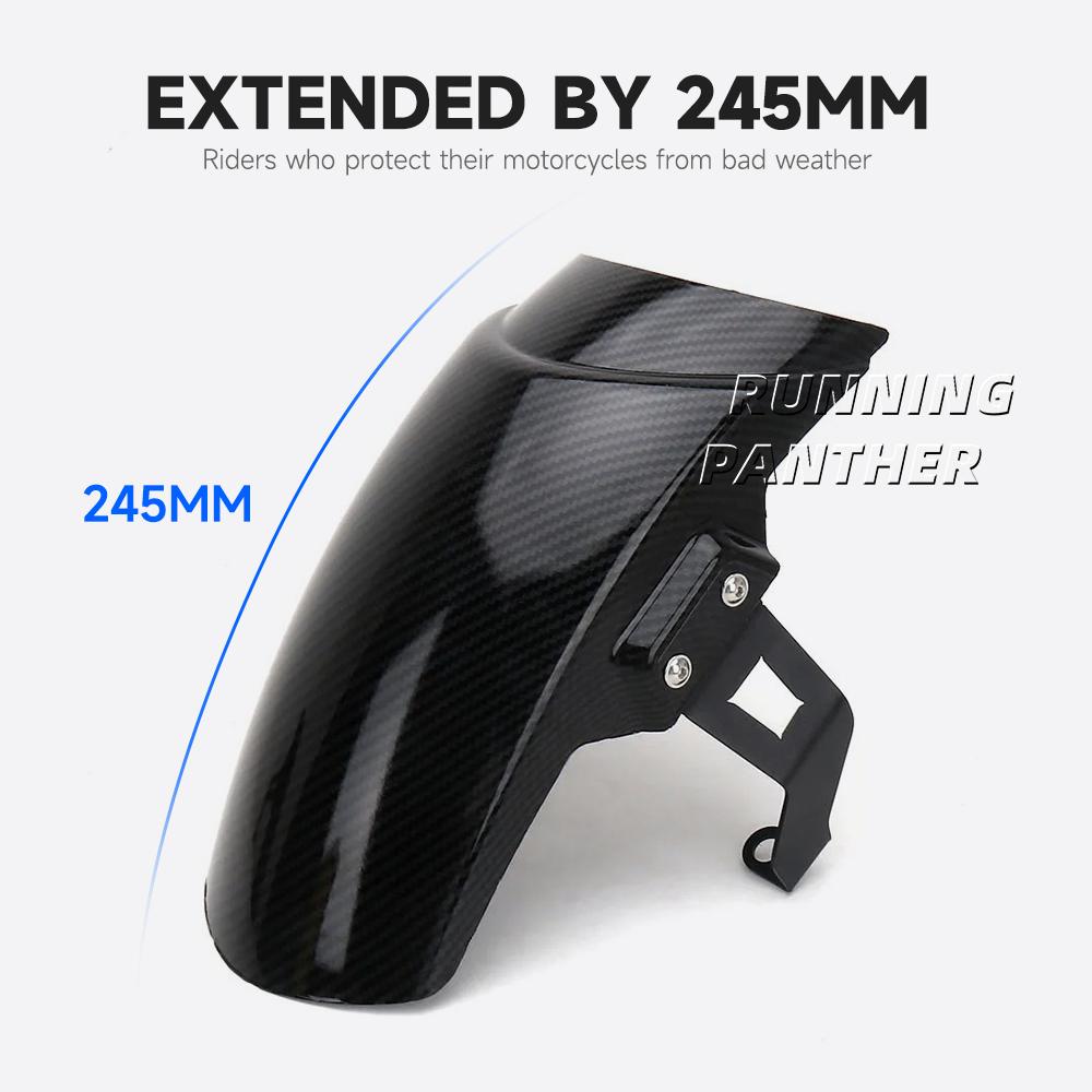 FOR VERSYS Versys 1000 Versys1000 2019-2024 Accessories Fender Extender Splash NEW Front Fender Extensions Motorcycle
