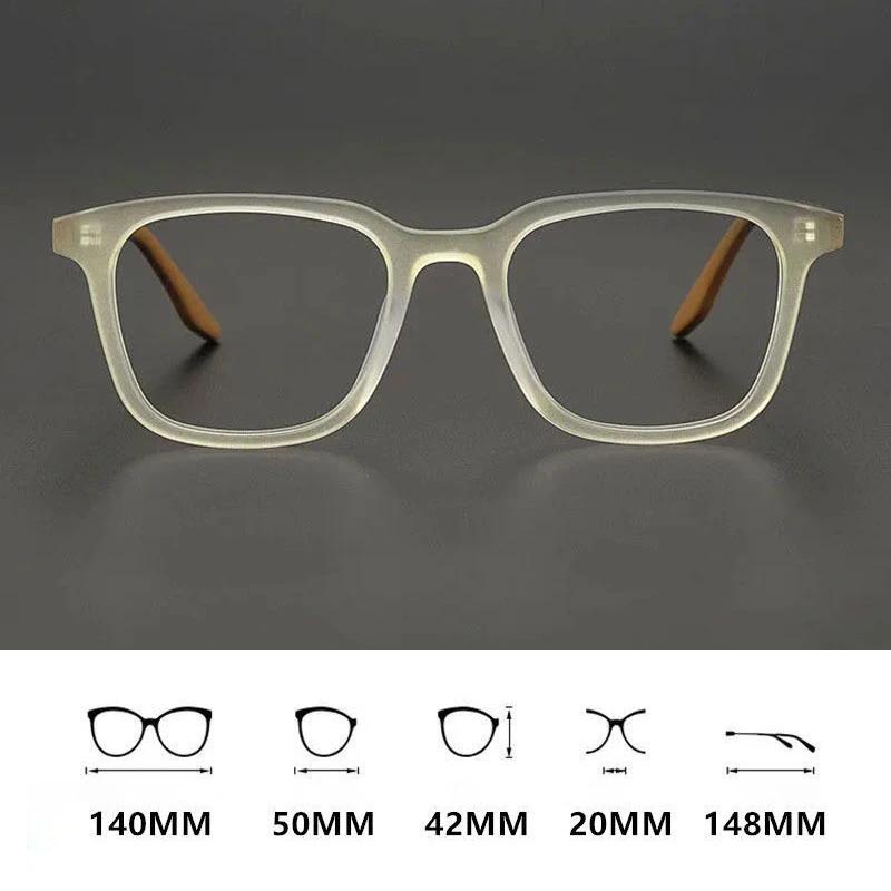 Vintage Square Glasses Frame Unisex Frame Optical Eyeglasses Frame Women Men Retro Matte Eyewear  Gafas Lentes Mujer