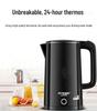 Large Stainless Steel Electric Kettle with Auto Power-Off, Ideal for Home or Dorm Use