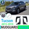 For Hyundai Tucson 3 TL 2016~ 2017 2018 Fender Mudguard Mud Flaps Guard Splash Flap Car