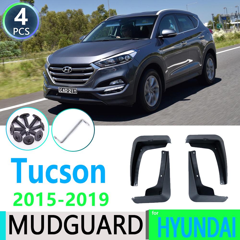 For Hyundai Tucson 3 TL 2016~ 2017 2018 Fender Mudguard Mud Flaps Guard Splash Flap Car