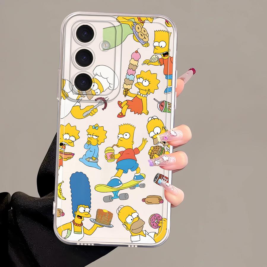 Phone Case for Samsung Galaxy A36 A13 A26 A24 A56 A50 A55 A23 A14 A16 A34 A35 A25 A51 A33 A52 A54 A15 A52 A31 The S-simpsons
