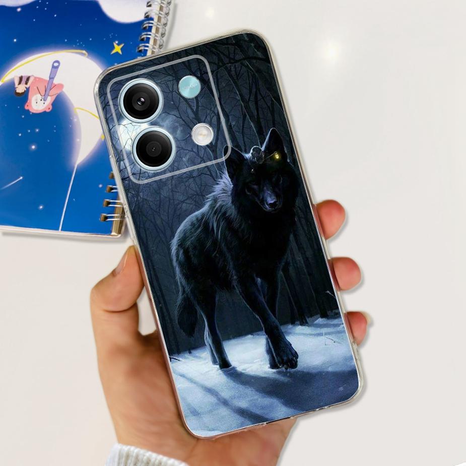 För Xiaomi Redmi Note 13 Pro Plus-skal Lyxigt målat fodral Klar silikontelefonskal för Redmi Note 13 Pro Note13 5G Mjukt skal