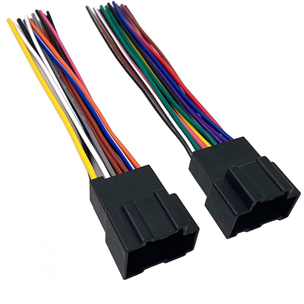 1 Set Stereo Radio Cable Wire Harness For 2007-2014 Cadillac Chevrolet Jeep GMC