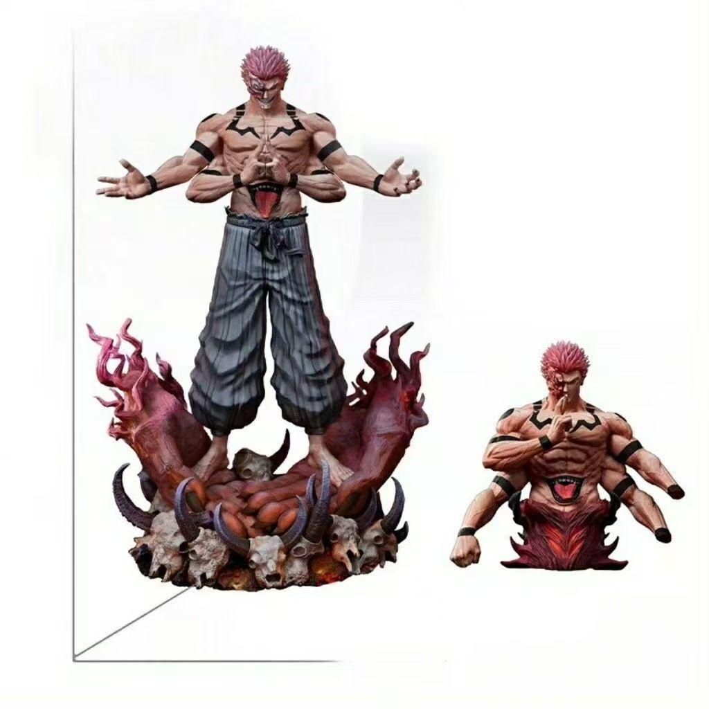 Original intention Ryomen Sukuna Curse King Sorcery 11.41Inch/29cm can be move pvc Favorites anime Table setup hot Toys Gifts