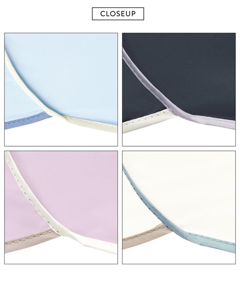 BECAUSE Folding Umbrella PU Super Piping Mini BE Light/Bi-Color B-094917