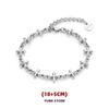 Iris Flower Cross Splicing Bracelet For Man Woman Non Fading Titanium Luxury Bracelet New Couple Jewelry Hip Hop Punk Gift