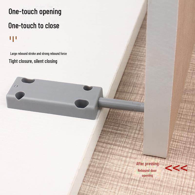 ABS Plastové Magnetické Rebound zařízení pro otevírání stisknutím pro skříňky a zásuvky