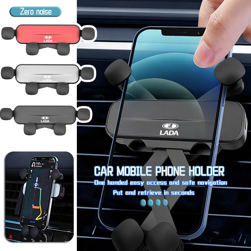 AWT1 Car Phone Holder Cellphone Bracket Air Vent Mount GPS Bracket For Lada Niva Vesta 4X4 Largus Priora Granta Samara Kalina