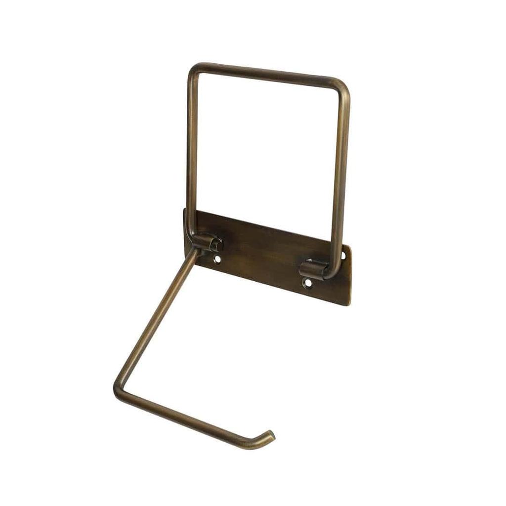 Dulton Paper Holder RN-1064 Antique Brass Toilet Roll Holder Stainless Steel Bathroom Organizer