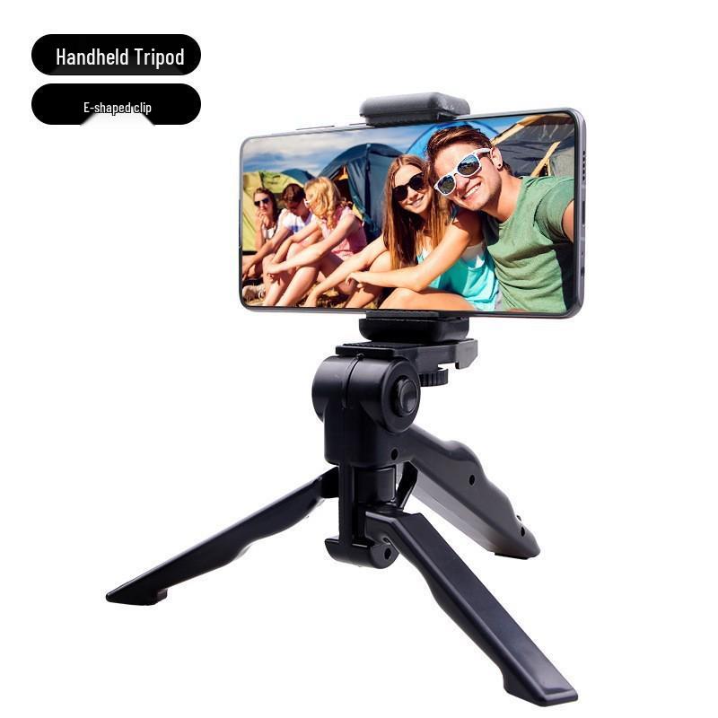 Compact Tripod Stand for Laser Level and Phone Holder - Ideal for Photography and Live Streaming.
