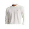 Polo Ralph Lauren Logo Round Neck Long Sleeve T-Shirt Men Tops White 710918163-504