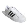 Adidas Neo GRAND COURT Synthetic Leather Comfortable Low top Skateboard Shoes Unisex White Black GW9195