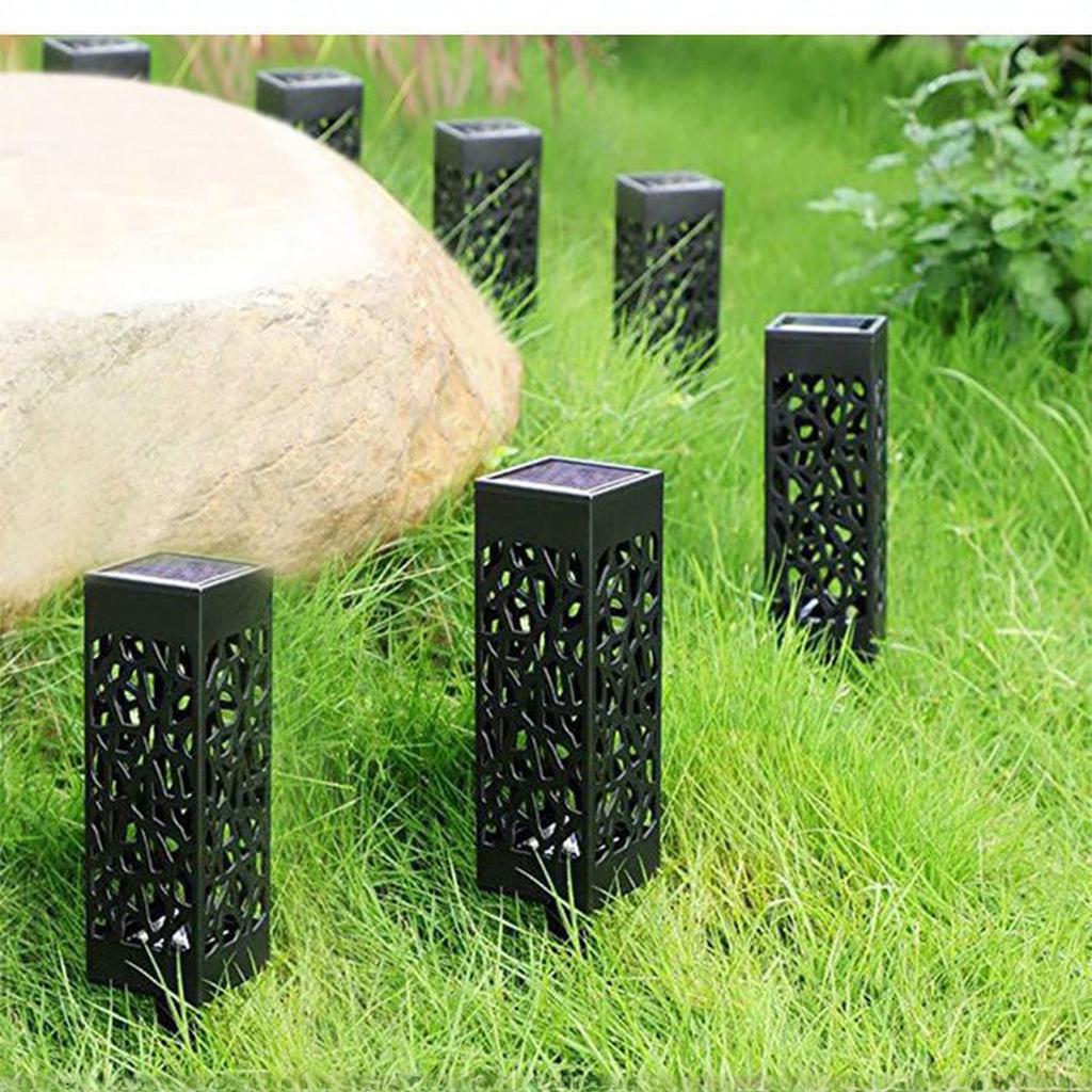 Solar Outdoor Lights, Solar Decorative Lights for Garden Lighting, Solar LED Vintage Hollow Garden Floor Lamp