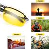 Night Driving Glasses Anti Glare Polarized - Night Vision Tac Glasses - Stylish Case for Driving Nighttime