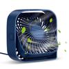 K50 Mini USB Desk Fan 3 Speed Adjustable Silent Cooling Portable Office Desktop Fan USB Powered 4 Colors Home Dorm Tabletop