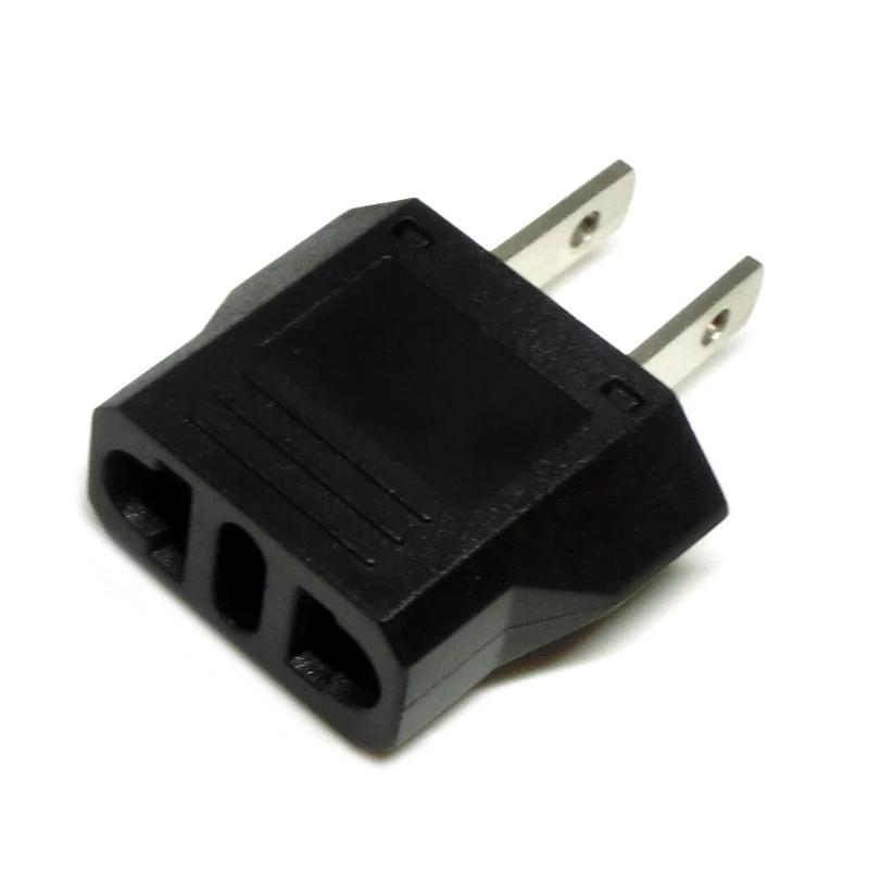 AC 0-250V New Arrival Universal European EURO EU To US USA Travel Plug Adapter Converter Power Plug Adaptor Outlet Converter