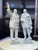 Alpine Miniatures WW2 Německý Waffen SS Panzer Grenadier Bojová sada Charkov 2 figurky Resinová stavebnice AM35326 1/35 (Člověk)