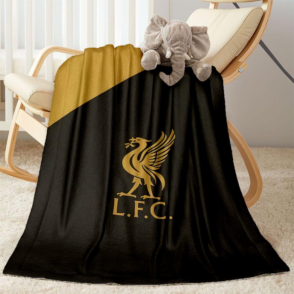 Never Walk Alone: Liverpool Fc Pride Blanket Durable Comfort Great for Office Bedding Bed for All Occasions Digital Print