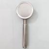 1PC Handheld Shower Head Stainless Steel Bathroom High Pressure Water Saving Sprayer Nozzle Supercharged Rainfall Modes