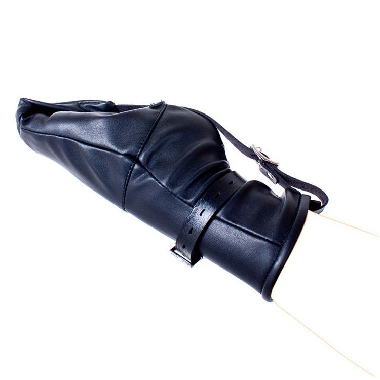 Aisile Women's High-End Leather Foot and Leg Restraint Bag