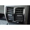 For Ford Escape Kuga 2013-2019 Black Steel Rear AC Air Outlet Vent Cover Trim