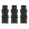 3 Stück IEC320 C8 auf C13 Stromwandler Laptop-Adapter für PDU-Gehäuse USV Computersteckdose