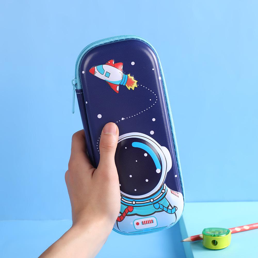 3D Cartoon Pencil Case - Cute, Large Capacity Stationery Bag for Kids, Boys & Girls