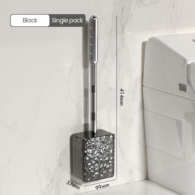 

Щетка для чистки ванной комнаты Настенная Неперфорированная Присоска Туалетная щетка Длинная ручка С узором «Ледник» Принадлежности для ванной комнаты