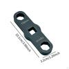 Repair Piezo Nozzle Cap Removal Tool Repairing 1/2" Drives Compact 15mm 16mm Parts Portable