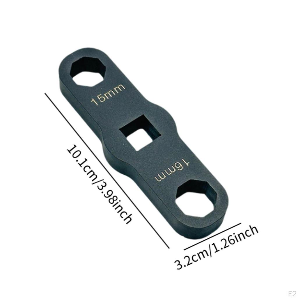 Repair Piezo Nozzle Cap Removal Tool Repairing 1/2" Drives Compact 15mm 16mm Parts Portable