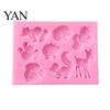 Owl Squirrel Deer Silicone Cake Mold Fondant Candy Chocolate DIY Baking Tool