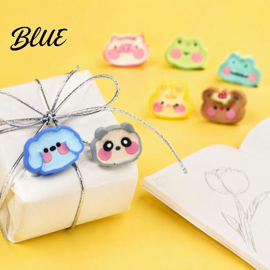 Office Whiteboard Magnets 8Pcs Cartoon Animal Fridge Magnets Cute Resin Magnetic Decorations for Refrigerator And Creative Ornaments Cabinet,