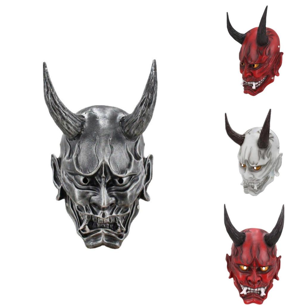 Hannya Spirit Mask Halloween Collectible Sculpture For Themed Parties And Horror Events