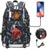 Cristiano Ronaldo Print Backpack Youth Student School Bag Unisex Casual Travel Backpack