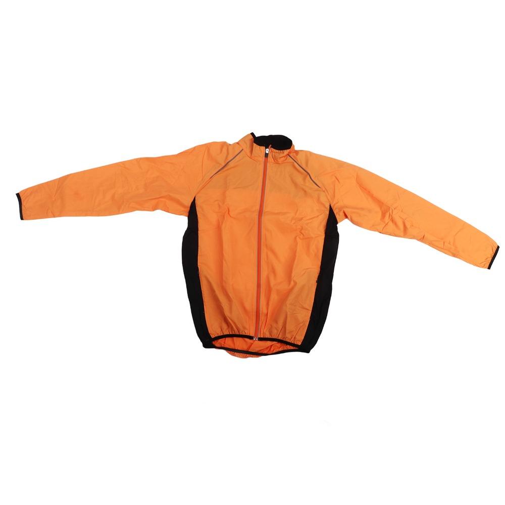 Polyester Men Cycling Jacket Orange Off Road Motorcycle Cycling Jacket  Off Road Motorcycle Riding