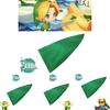 Cappello Cosplay Link The Legend Of Zelda Cappellino Verde di Qualità Premium