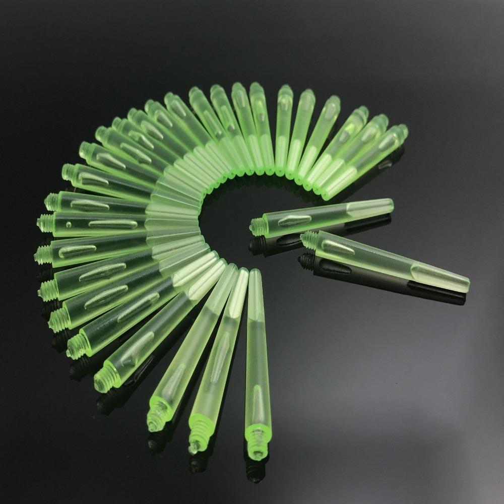45mm/35mm Transparent Dart Stems with Stainless Steel O Ring Darts Shafts 4.5mm Screw Thread