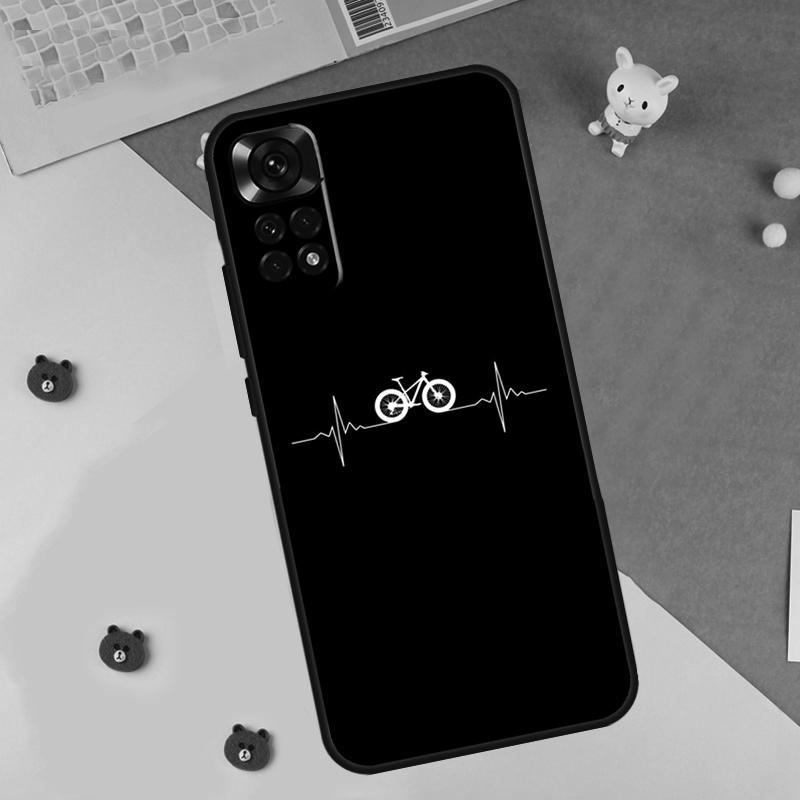 Bike Bicycle Case For Xiaomi Redmi Note 14 13 12 9 10 11 Pro 10S 11S 12S Cover For Redmi 13C 10C 12C 14C