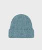 FALLETT Popcorn Knit Beanie Green