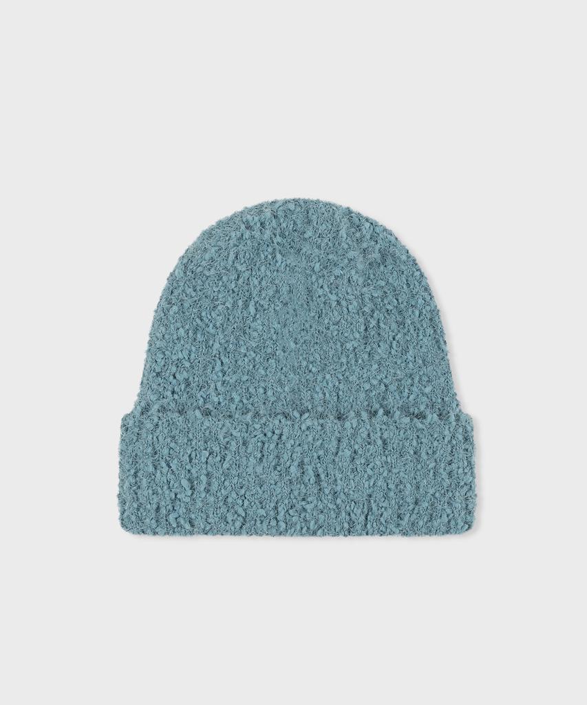 FALLETT Popcorn Knit Beanie Green