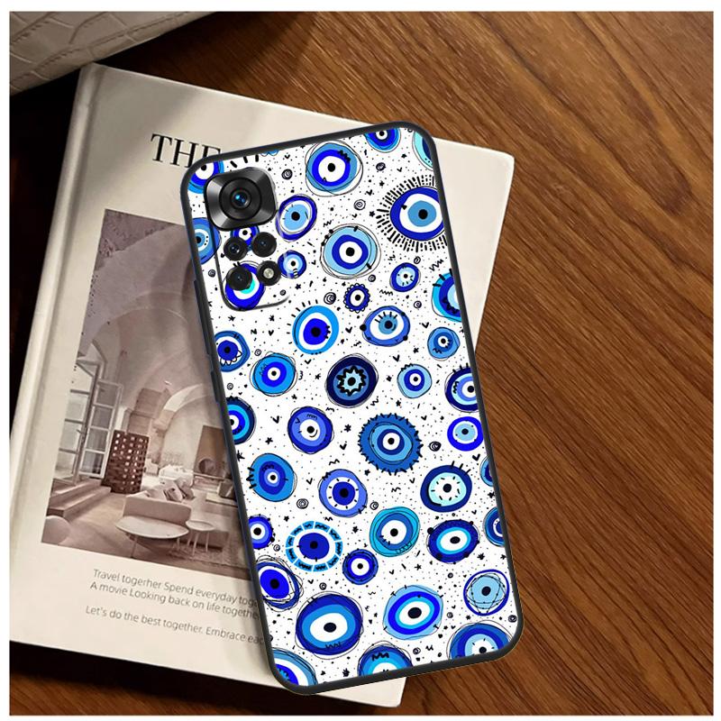 

Evil Eye Case For Xiaomi Redmi Note 11 10 9 12 13 14 15 Pro Plus Cover For Redmi 15 C 10C 13C 12C 14C Redmi 15C 4G