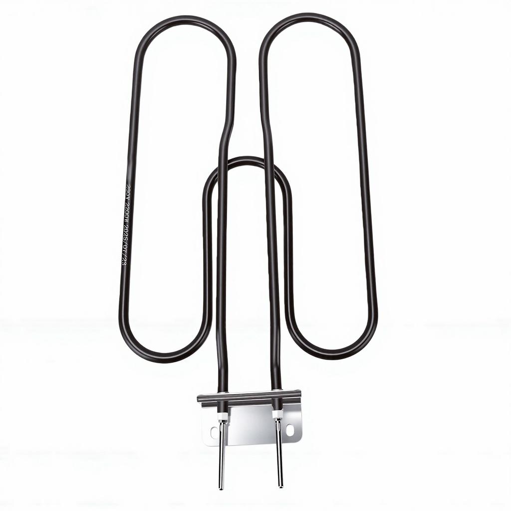 Unità di riscaldamento per griglia BBQ Adatta per griglie Weber Q140 Q1400 Unità di riscaldamento elettrica per barbecue Parte 2200W Lega di alluminio
