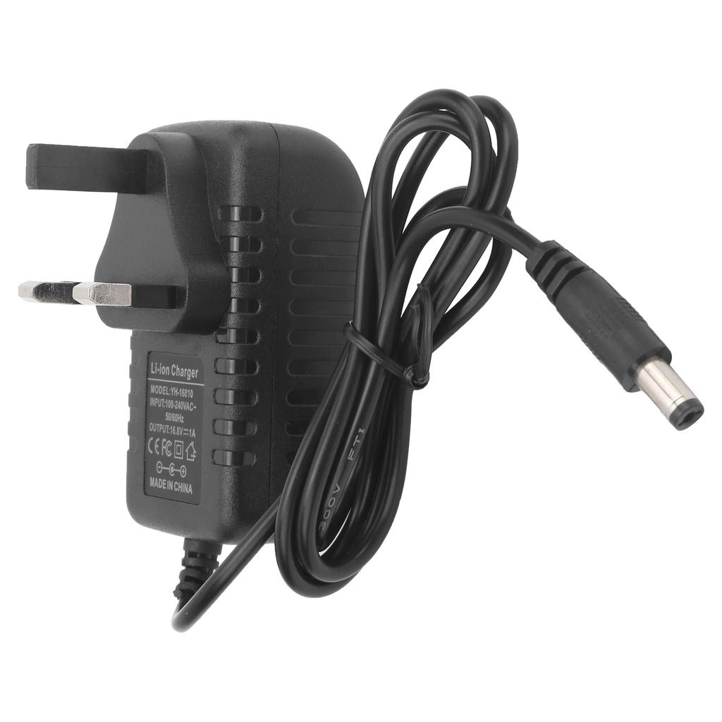 Lithium Battery Charger AC Adapter 16.8V 1A Output W/Indicator Light