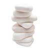 12 Pcs White Painting Rocks 2" to 3" Irregular Shape Rocks Bulk