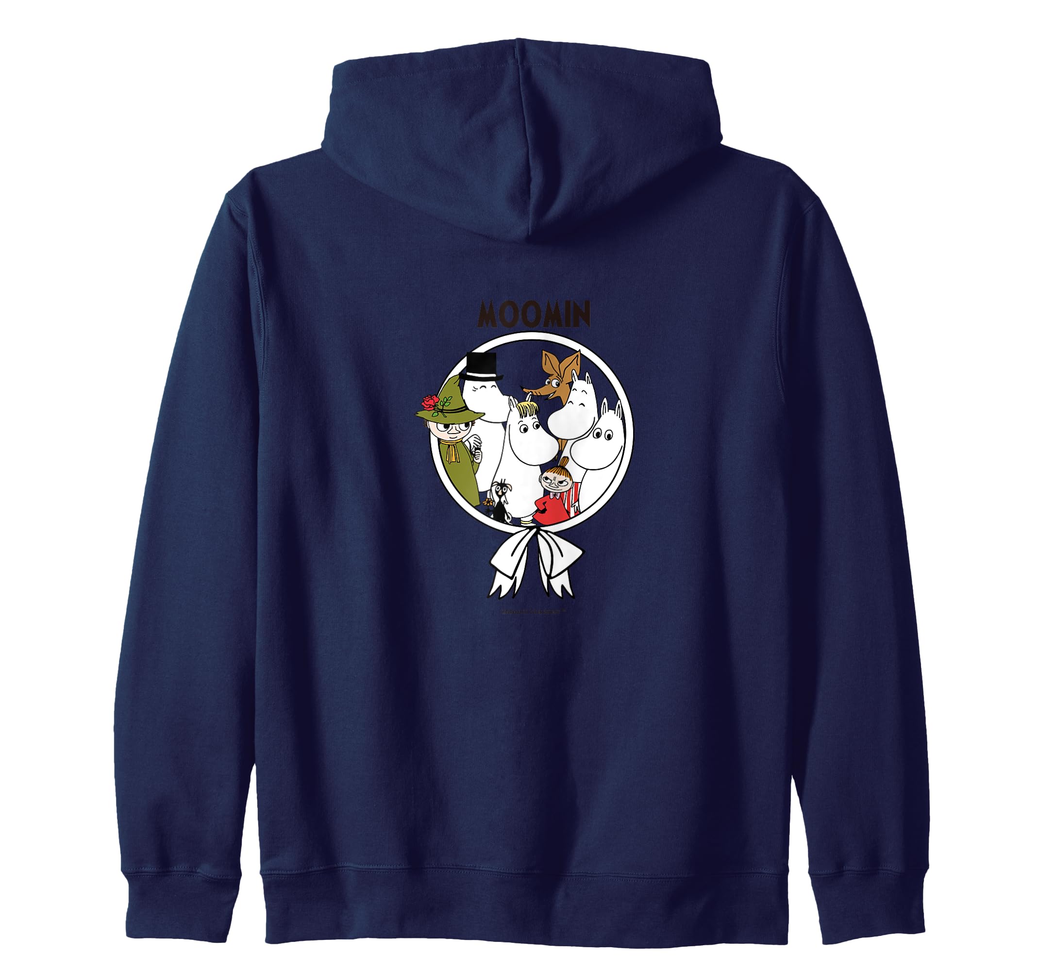 

Moomin Friends Collection Zip Hoodie