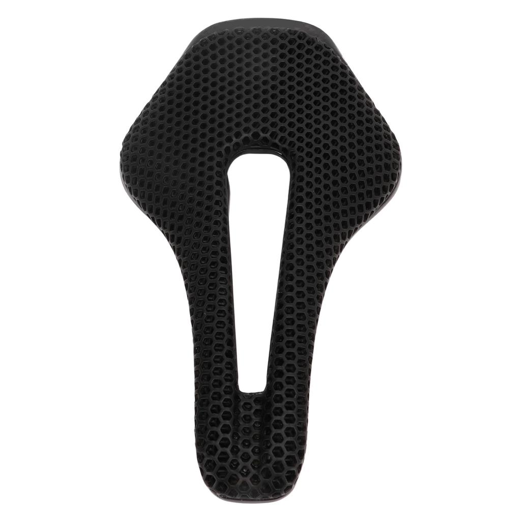 Bike Saddle 3D Printed Beehive Structure Middle Hollow Cycling Saddle Lightweight Breathable Racing
